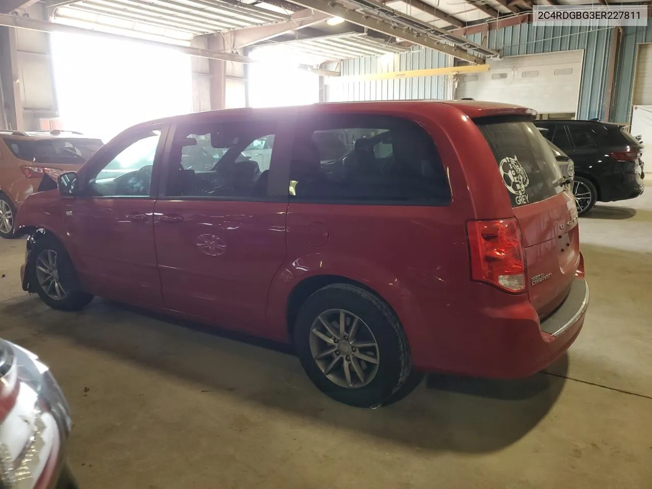 2C4RDGBG3ER227811 2014 Dodge Grand Caravan Se