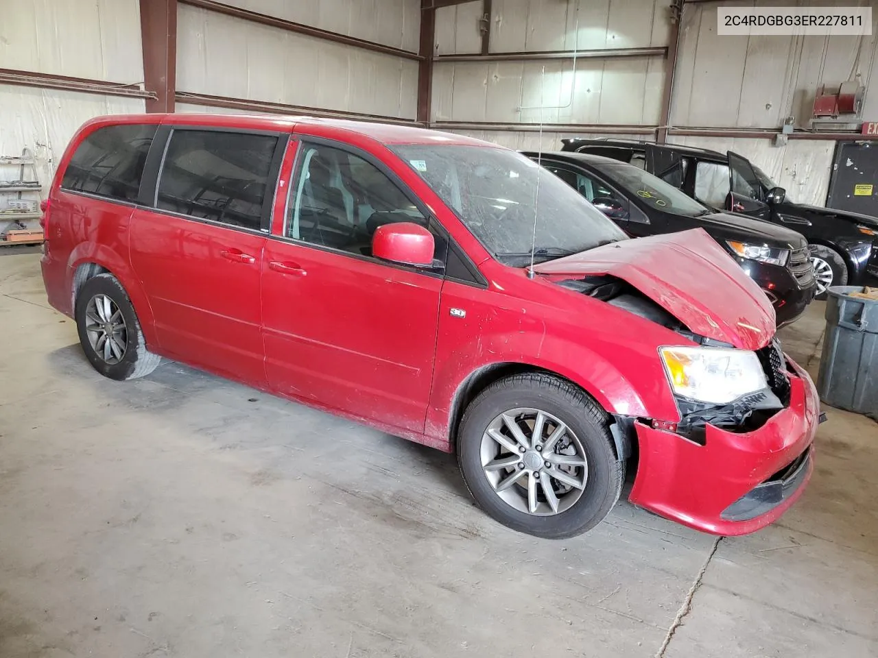 2014 Dodge Grand Caravan Se VIN: 2C4RDGBG3ER227811 Lot: 71114424