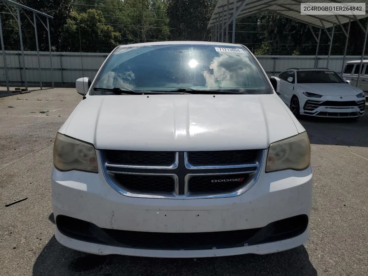 2014 Dodge Grand Caravan Se VIN: 2C4RDGBG1ER264842 Lot: 71213804