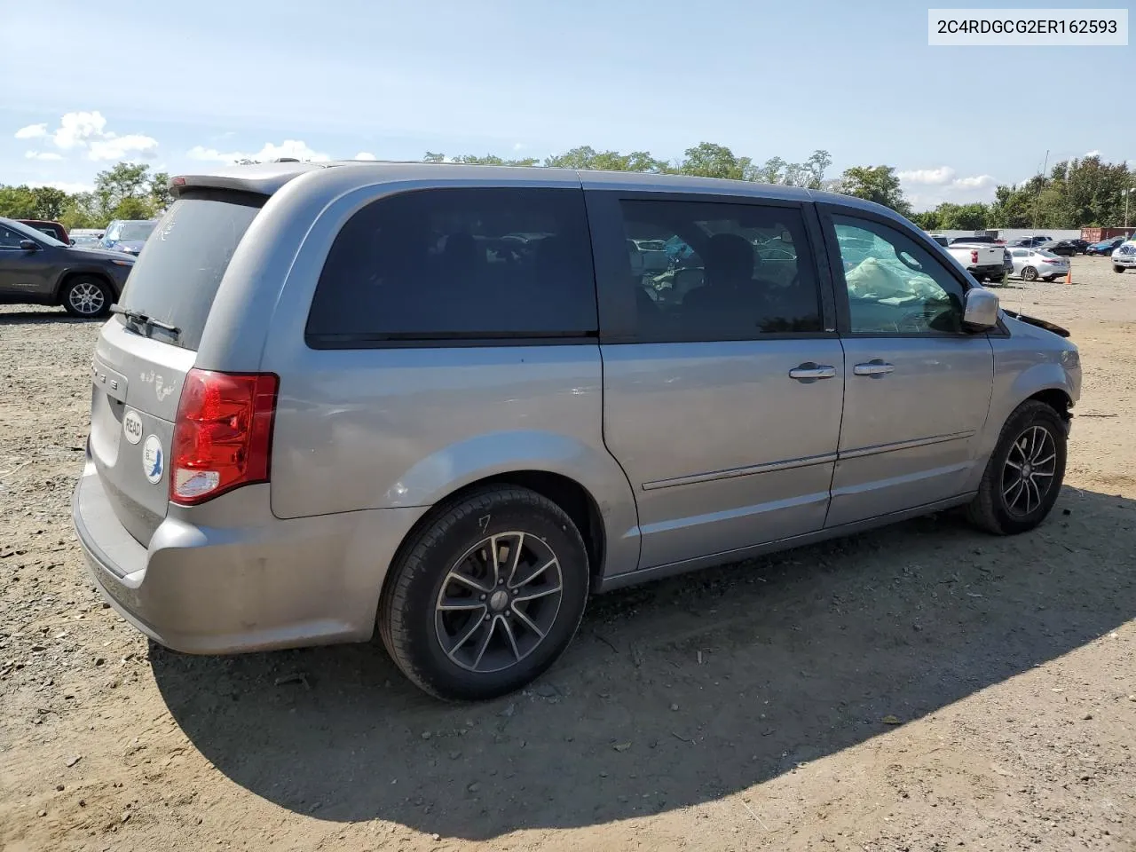 2C4RDGCG2ER162593 2014 Dodge Grand Caravan Sxt