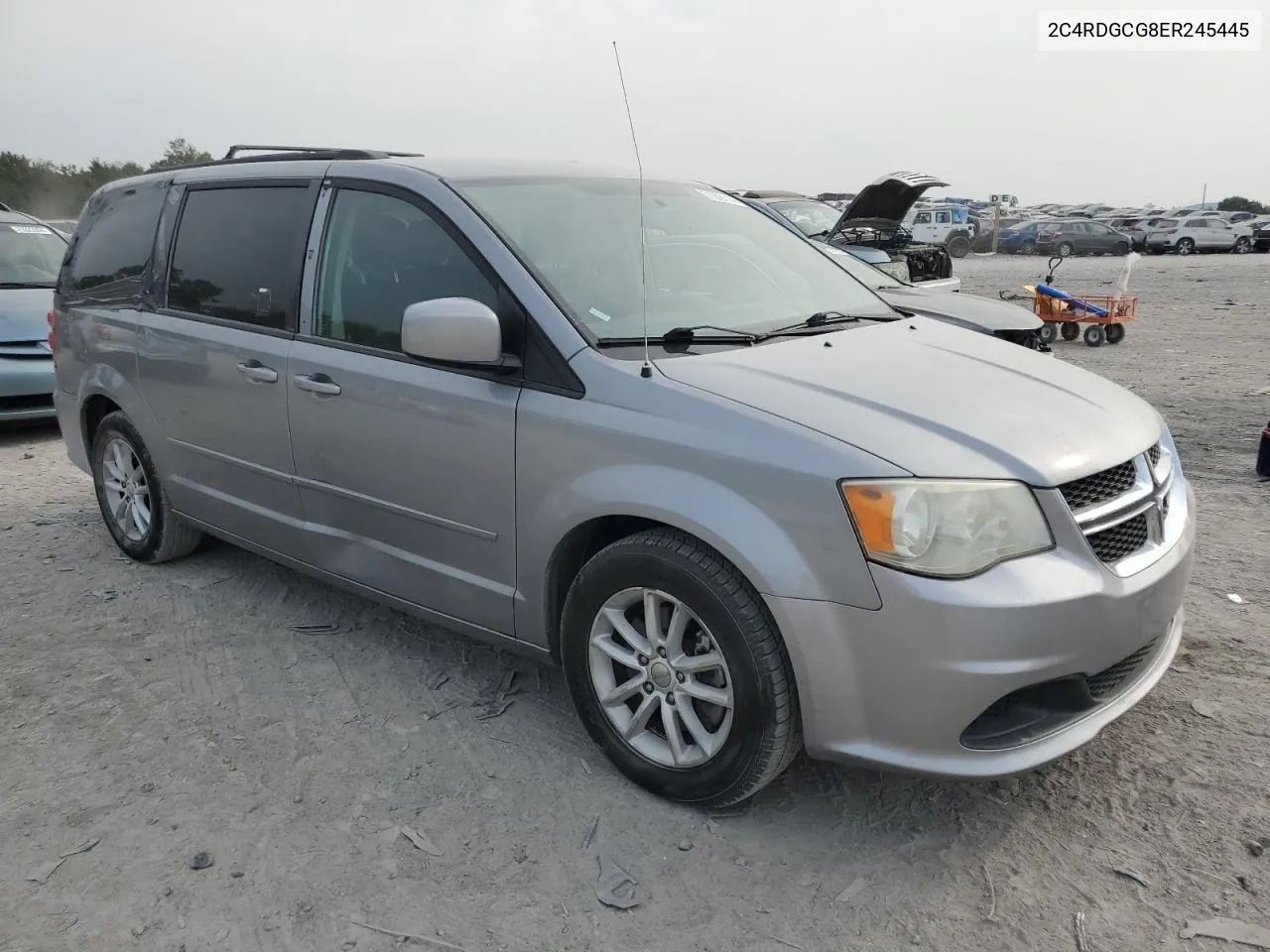 2014 Dodge Grand Caravan Sxt VIN: 2C4RDGCG8ER245445 Lot: 71228114