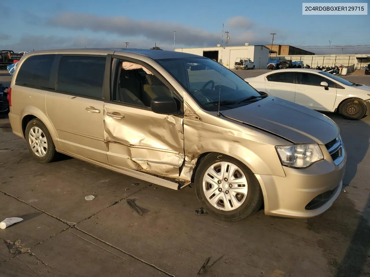 2014 Dodge Grand Caravan Se VIN: 2C4RDGBGXER129715 Lot: 71946254