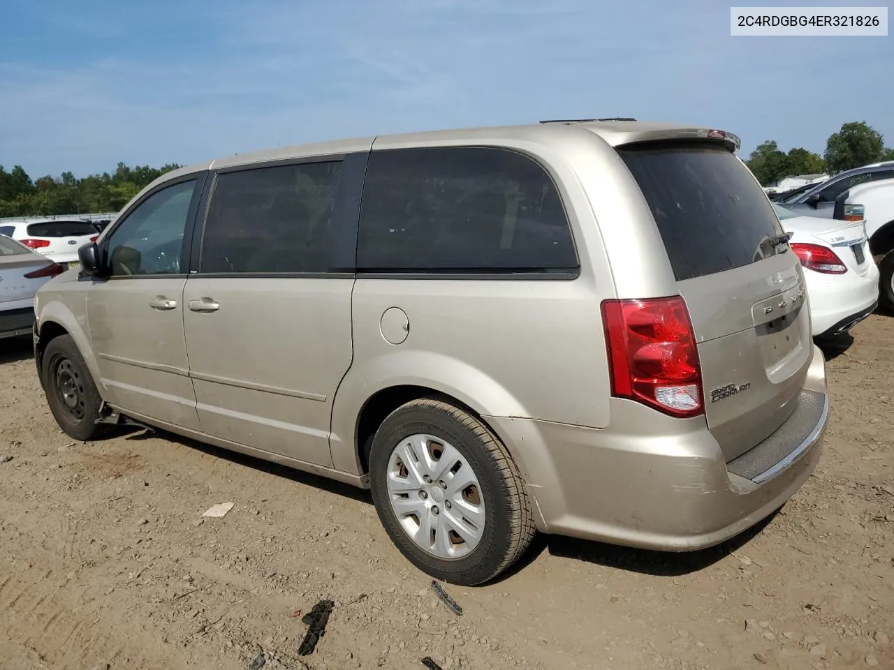 2C4RDGBG4ER321826 2014 Dodge Grand Caravan Se