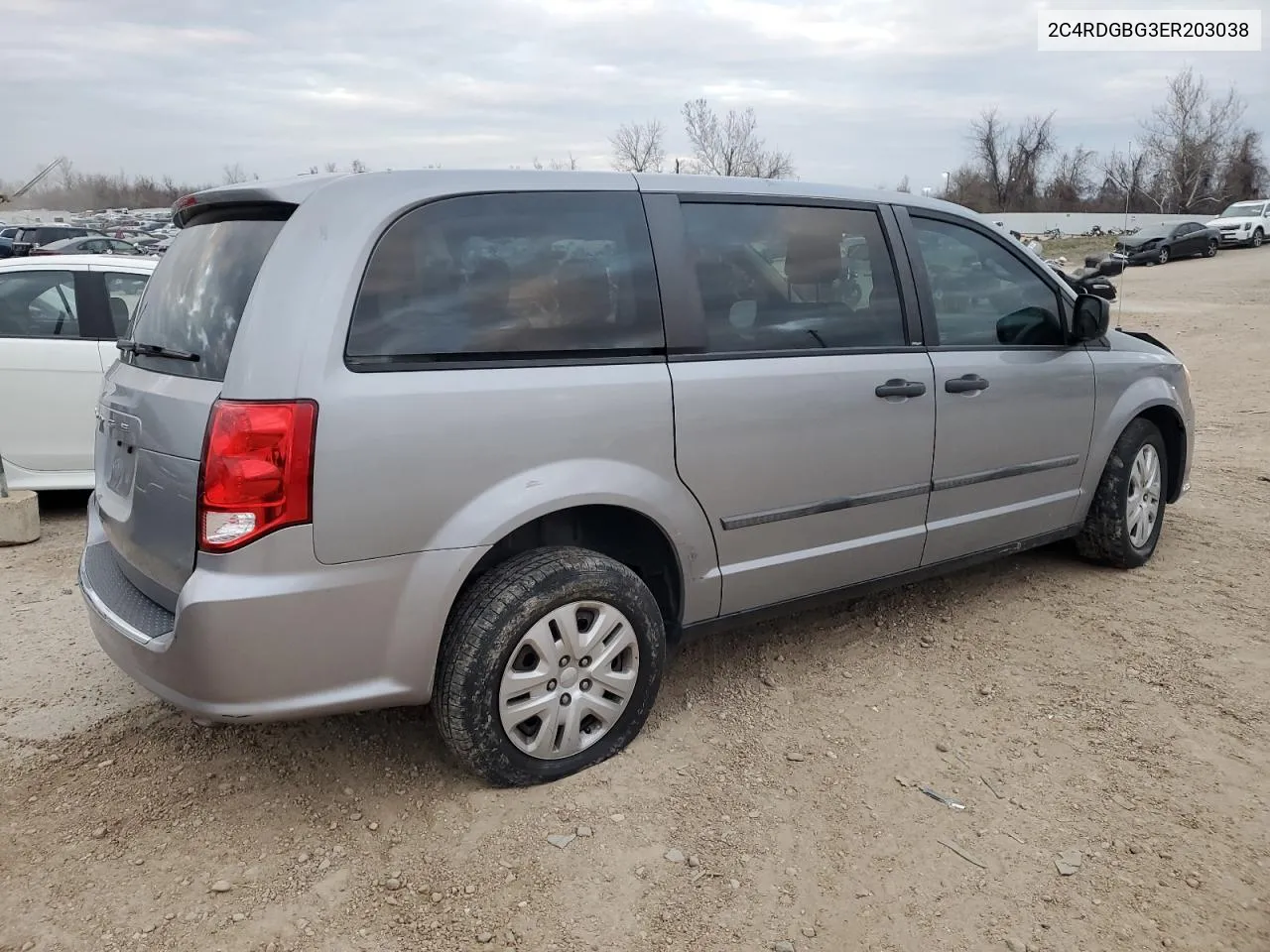 2014 Dodge Grand Caravan Se VIN: 2C4RDGBG3ER203038 Lot: 72947523