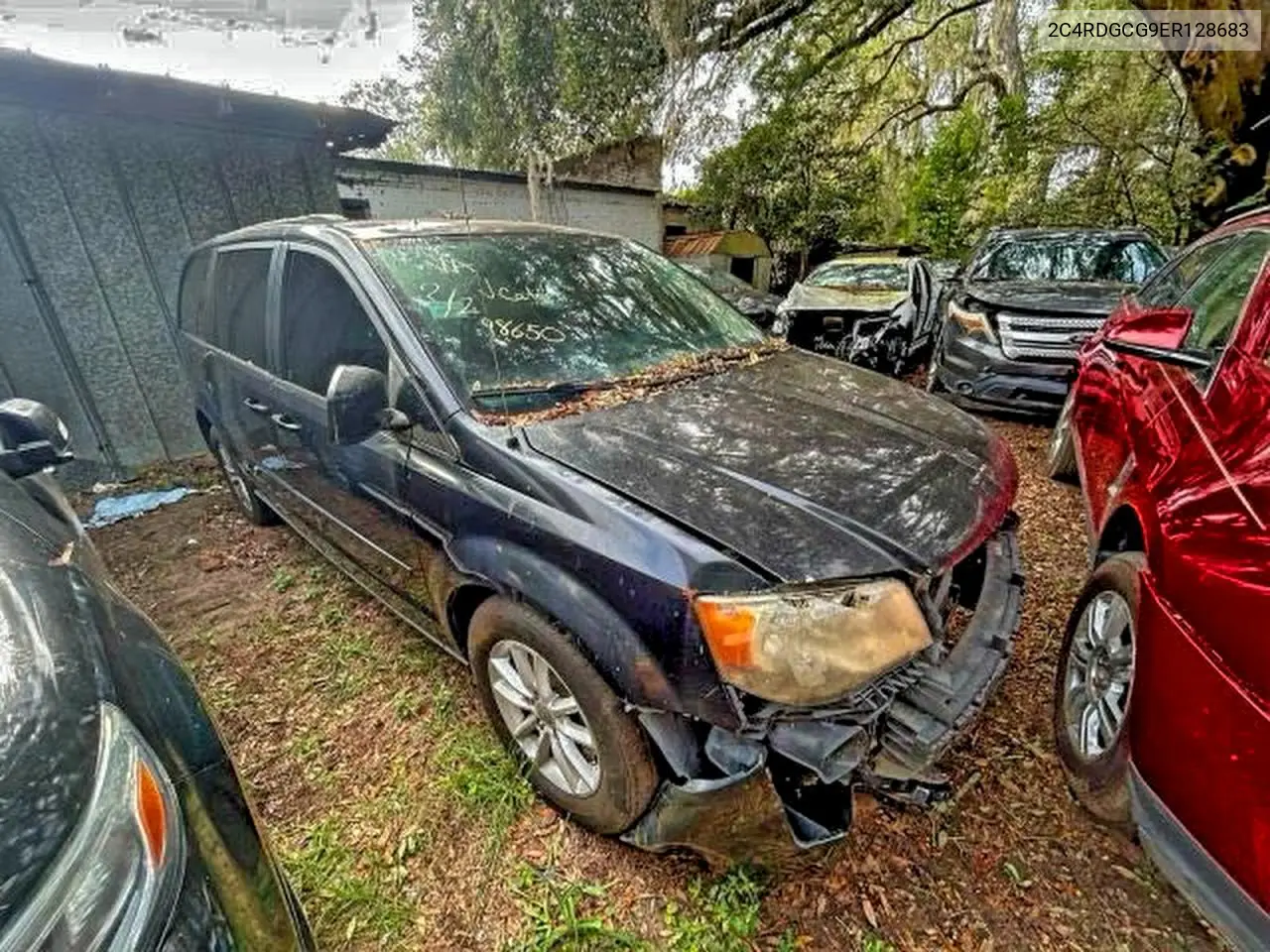 2C4RDGCG9ER128683 2014 Dodge Grand Caravan Sxt
