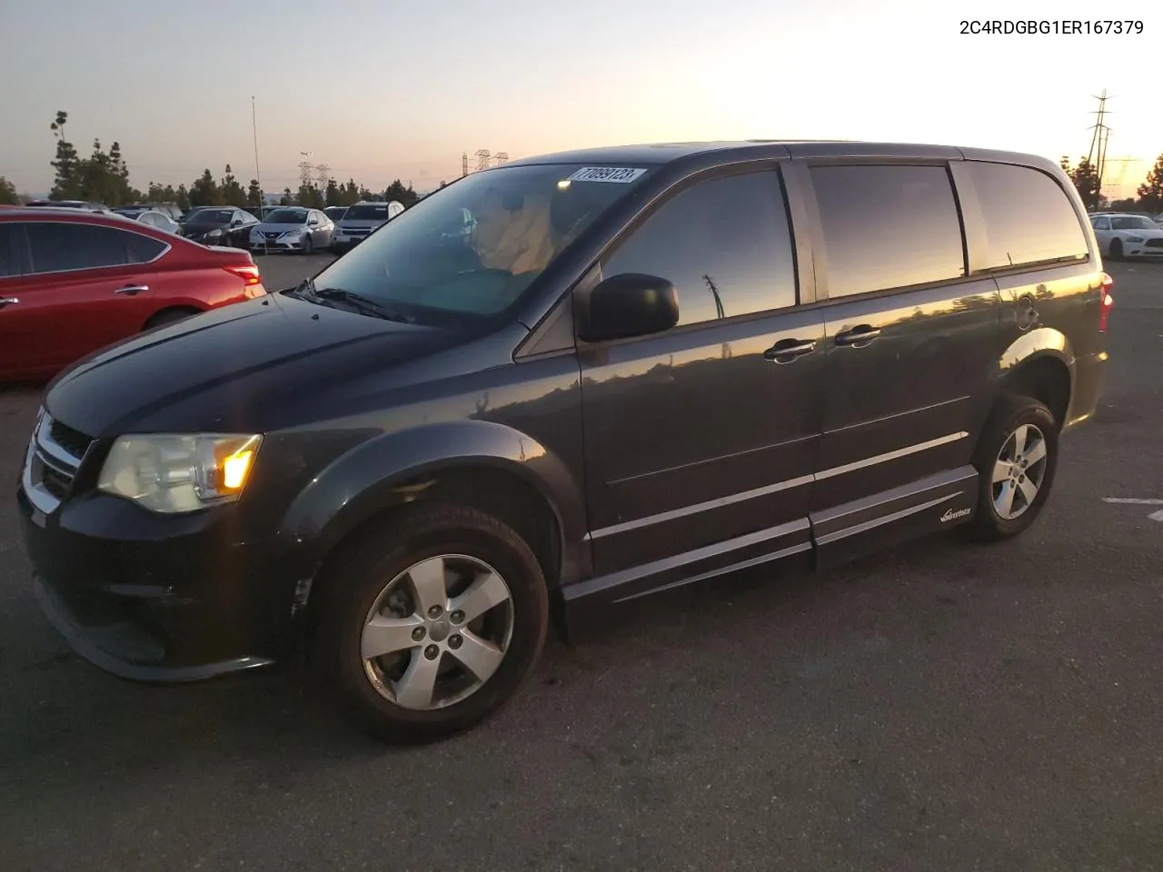 2014 Dodge Grand Caravan Se VIN: 2C4RDGBG1ER167379 Lot: 77099123