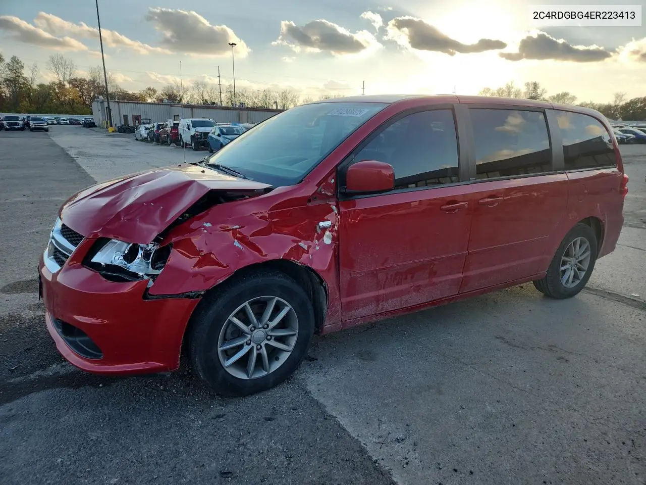 2C4RDGBG4ER223413 2014 Dodge Grand Caravan Se