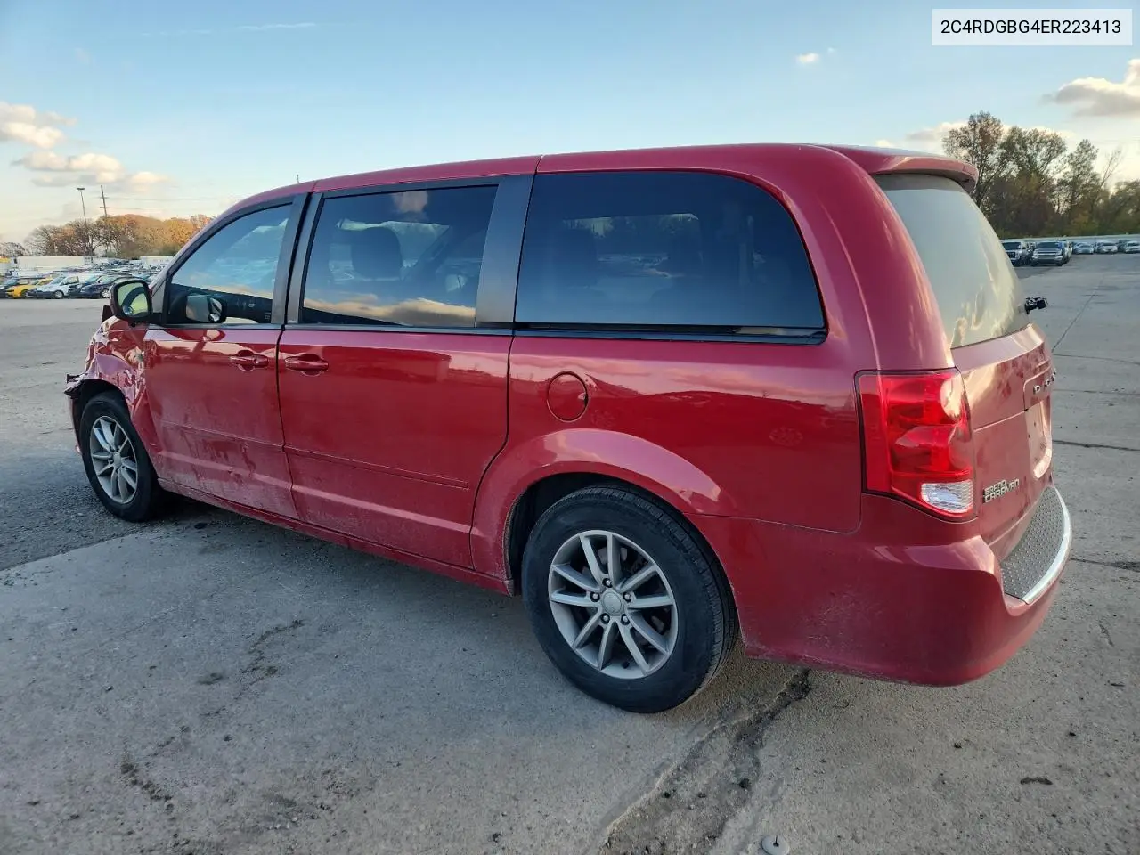 2C4RDGBG4ER223413 2014 Dodge Grand Caravan Se