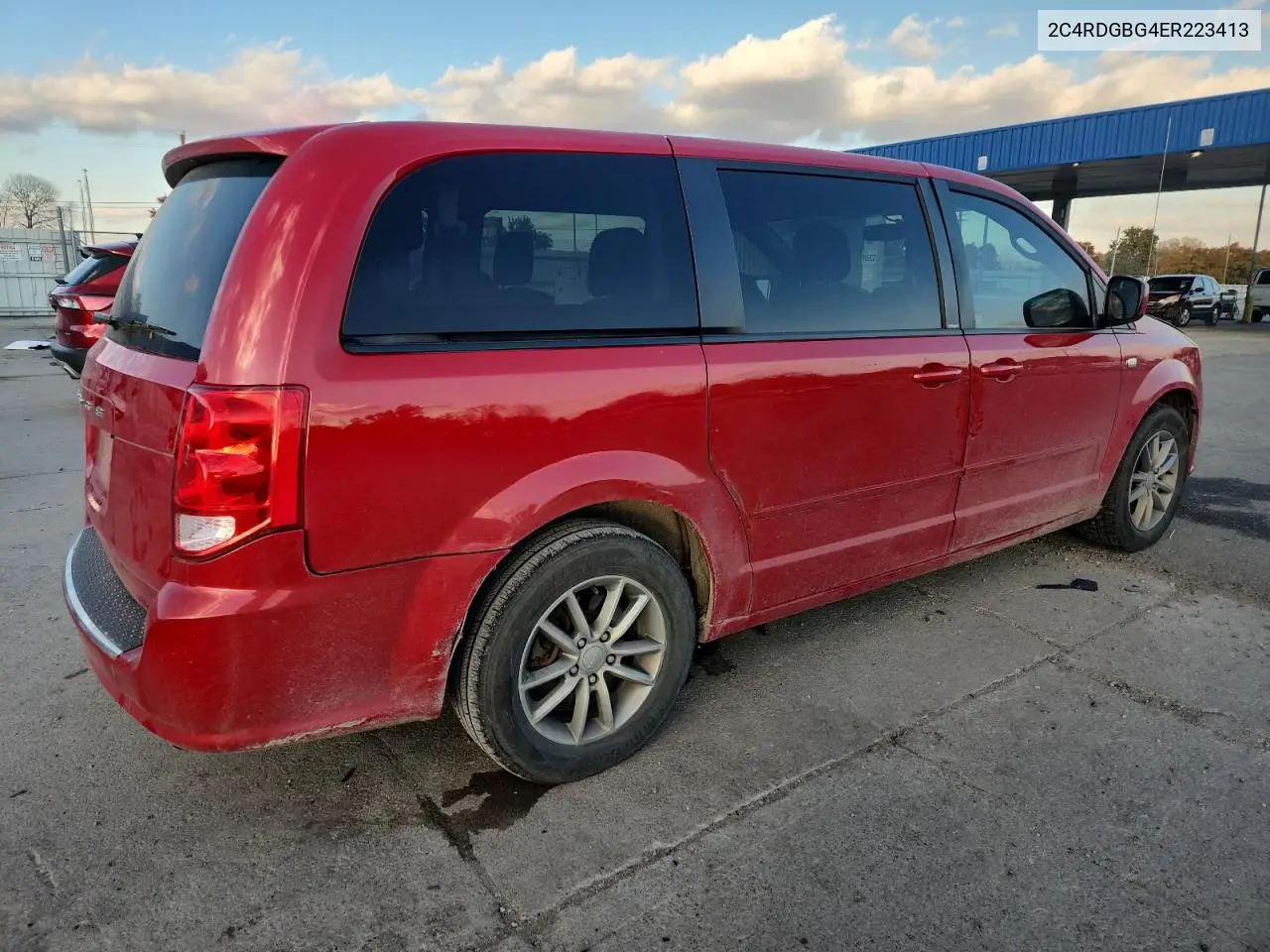 2C4RDGBG4ER223413 2014 Dodge Grand Caravan Se