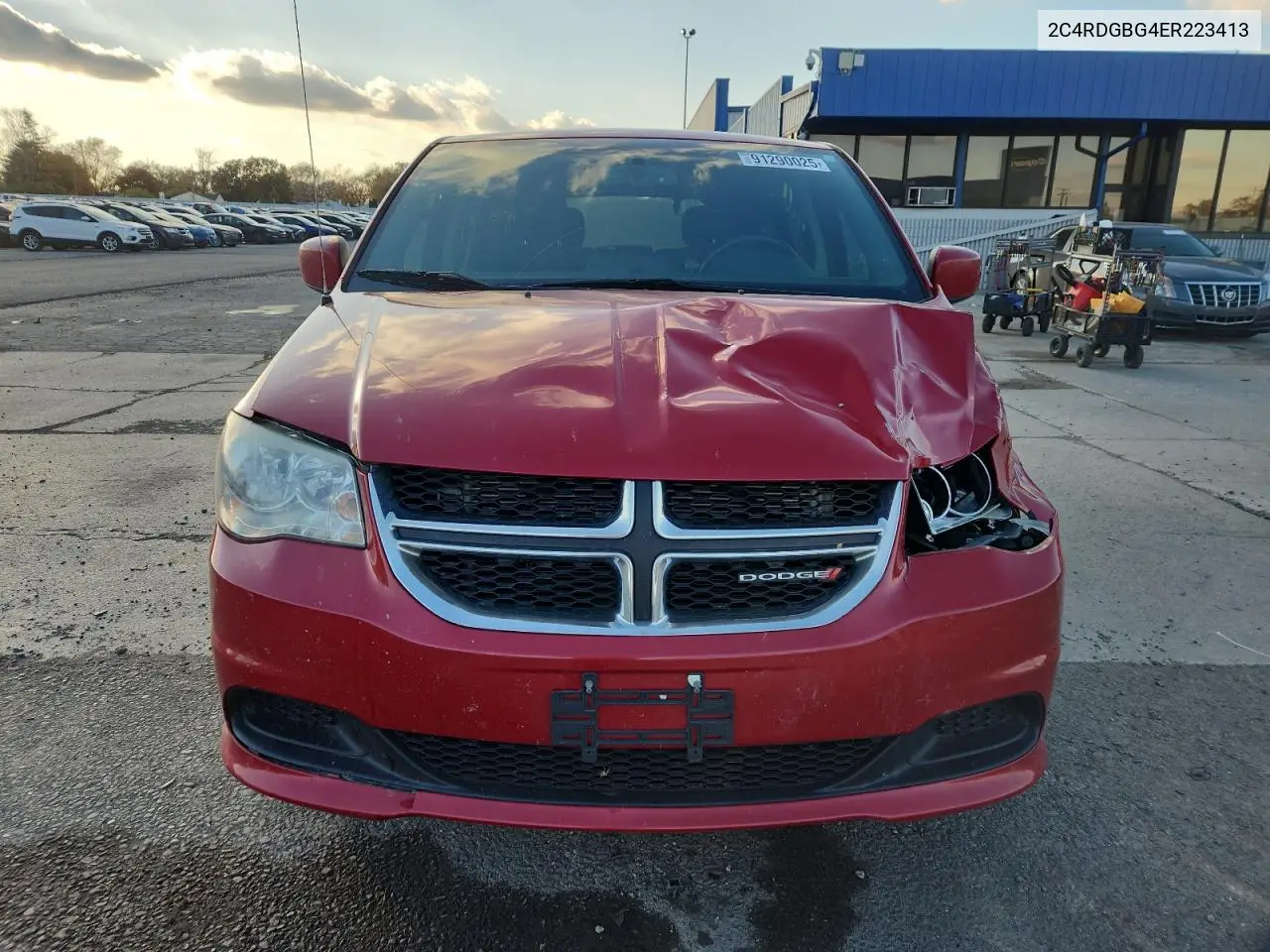 2C4RDGBG4ER223413 2014 Dodge Grand Caravan Se