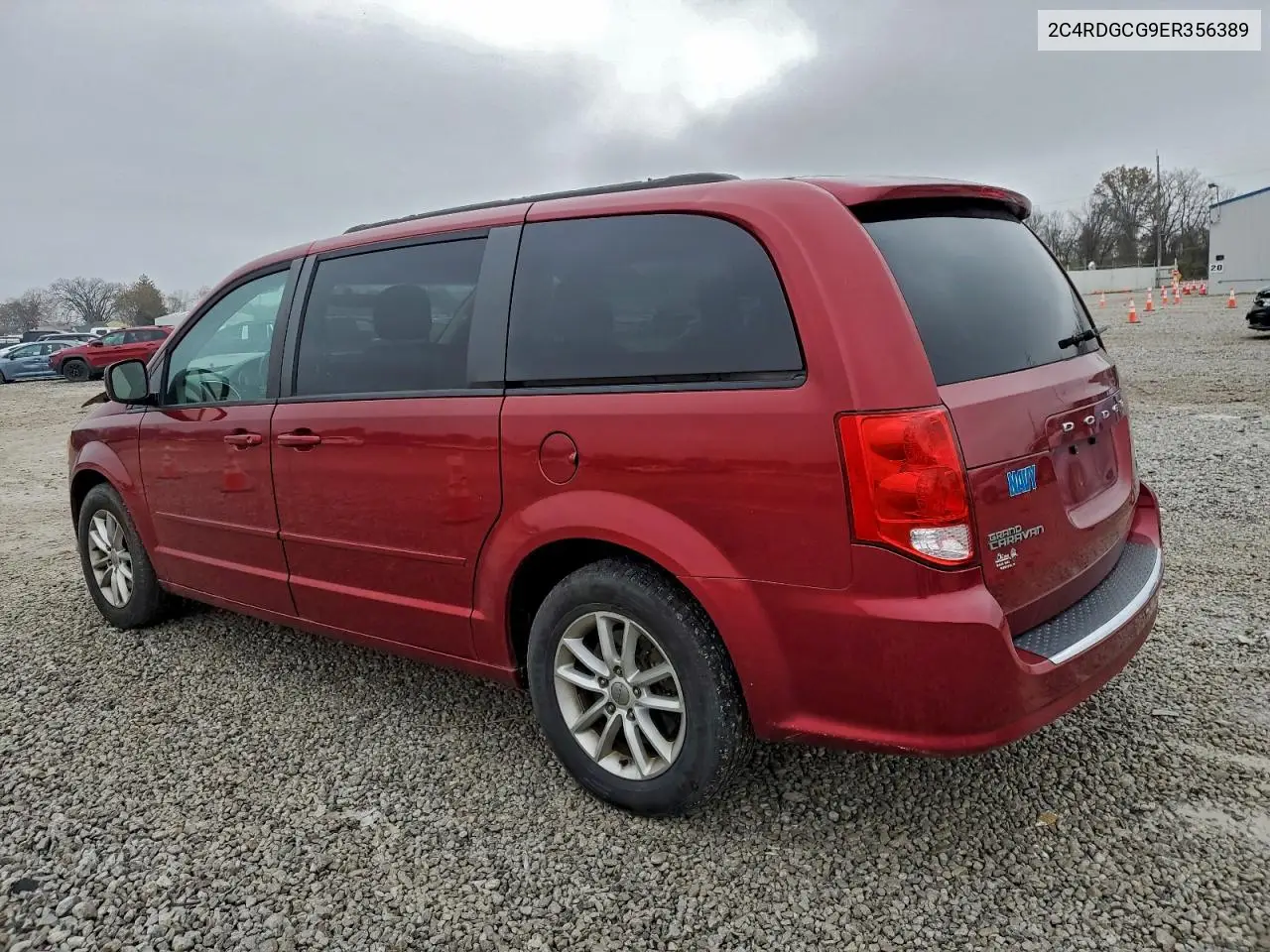 2C4RDGCG9ER356389 2014 Dodge Grand Caravan Sxt