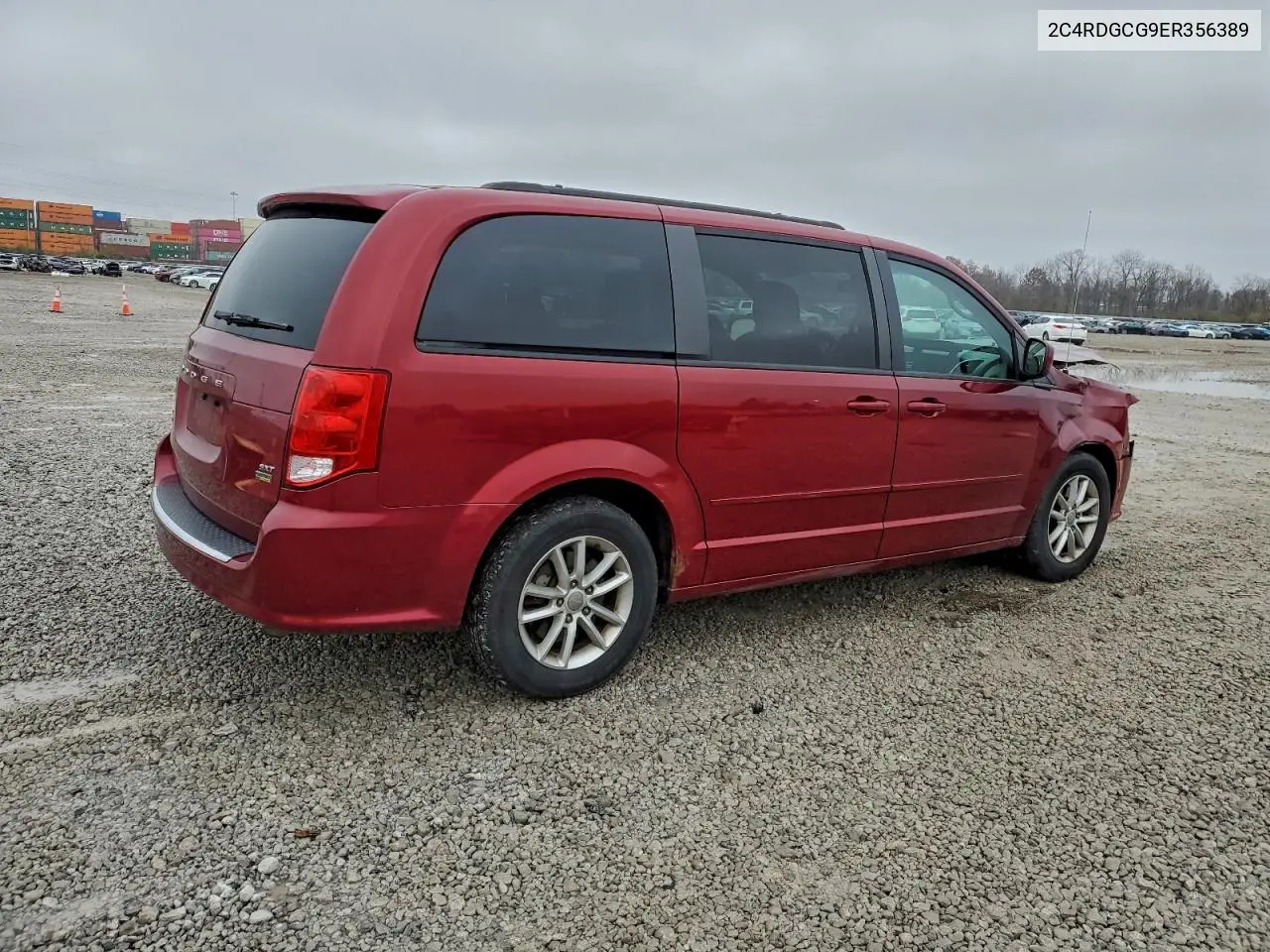 2C4RDGCG9ER356389 2014 Dodge Grand Caravan Sxt