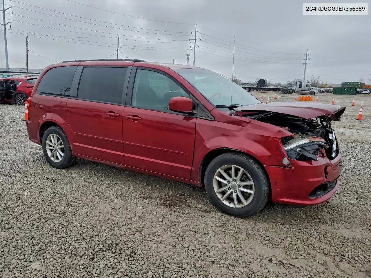 2C4RDGCG9ER356389 2014 Dodge Grand Caravan Sxt