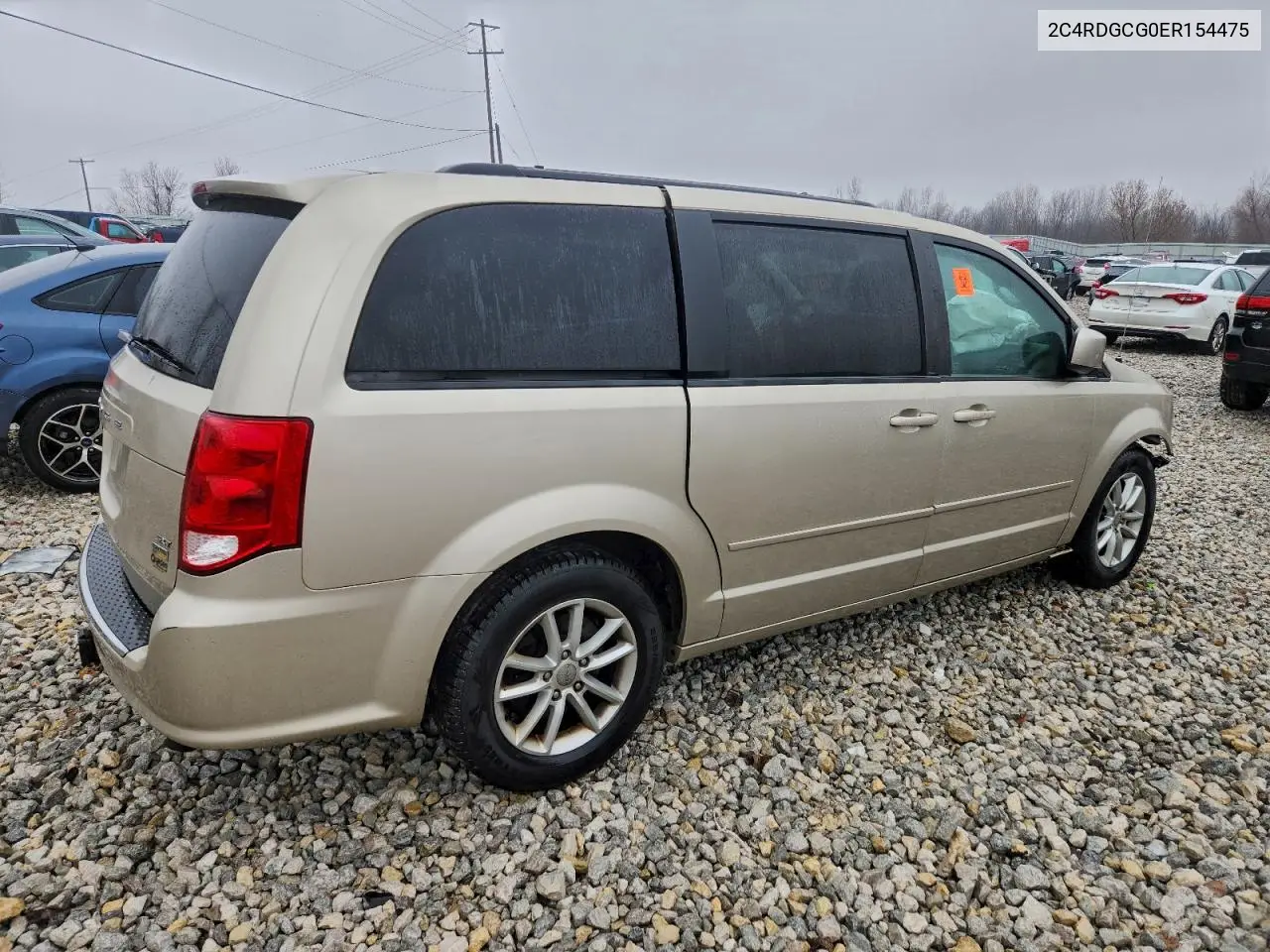 2C4RDGCG0ER154475 2014 Dodge Grand Caravan Sxt