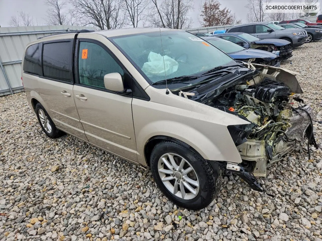 2C4RDGCG0ER154475 2014 Dodge Grand Caravan Sxt