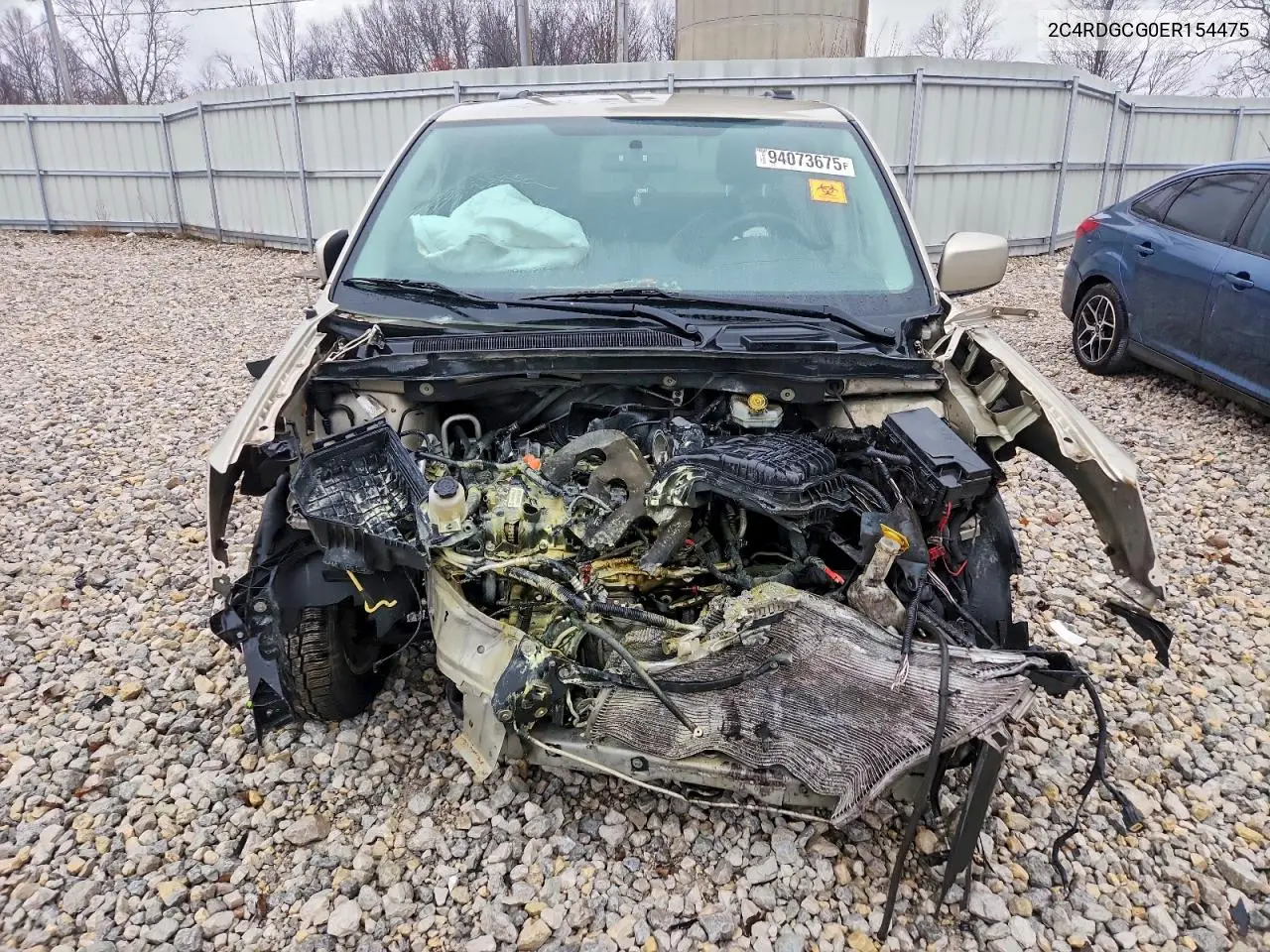 2C4RDGCG0ER154475 2014 Dodge Grand Caravan Sxt