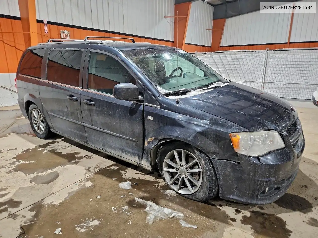 2C4RDGBG2ER281634 2014 Dodge Grand Caravan Se