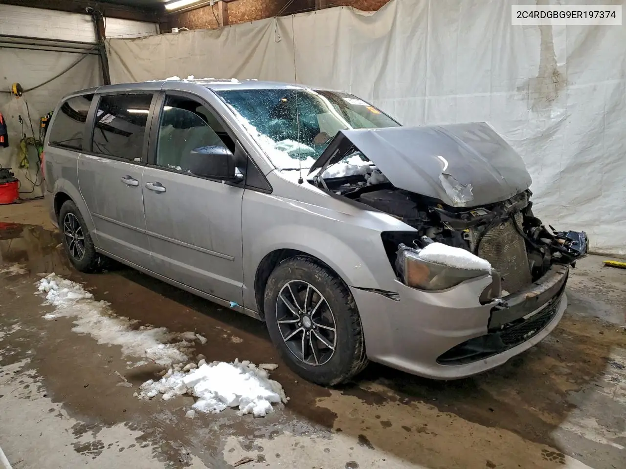 2C4RDGBG9ER197374 2014 Dodge Grand Caravan Se