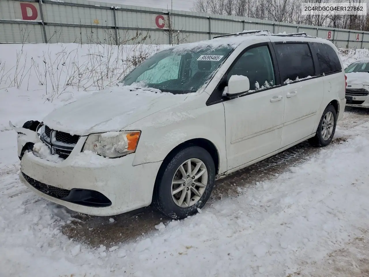 2C4RDGCG4ER127862 2014 Dodge Grand Caravan Sxt