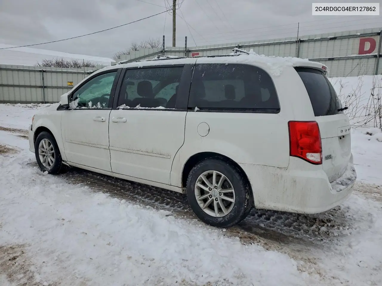 2C4RDGCG4ER127862 2014 Dodge Grand Caravan Sxt
