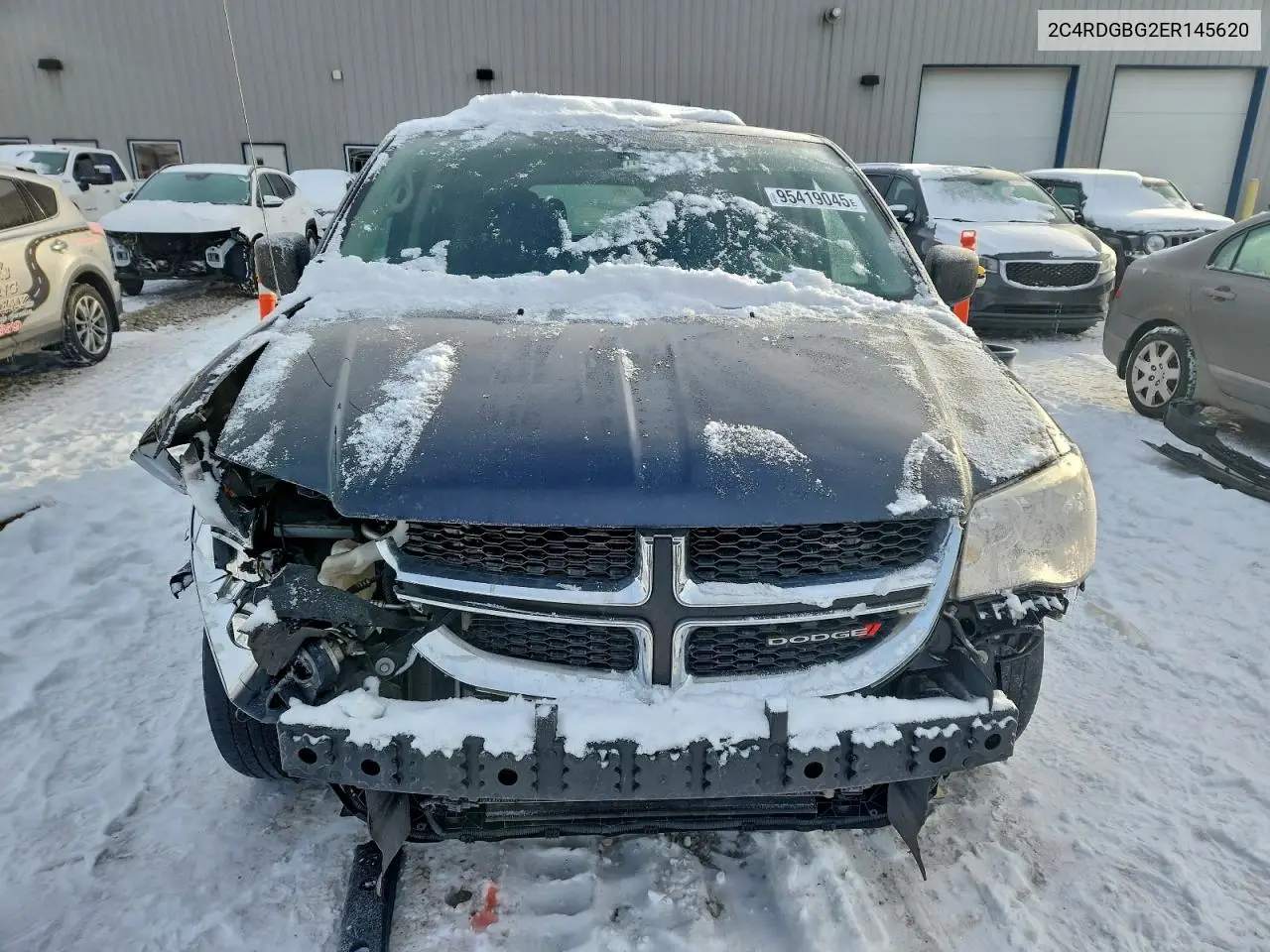 2C4RDGBG2ER145620 2014 Dodge Grand Caravan Se