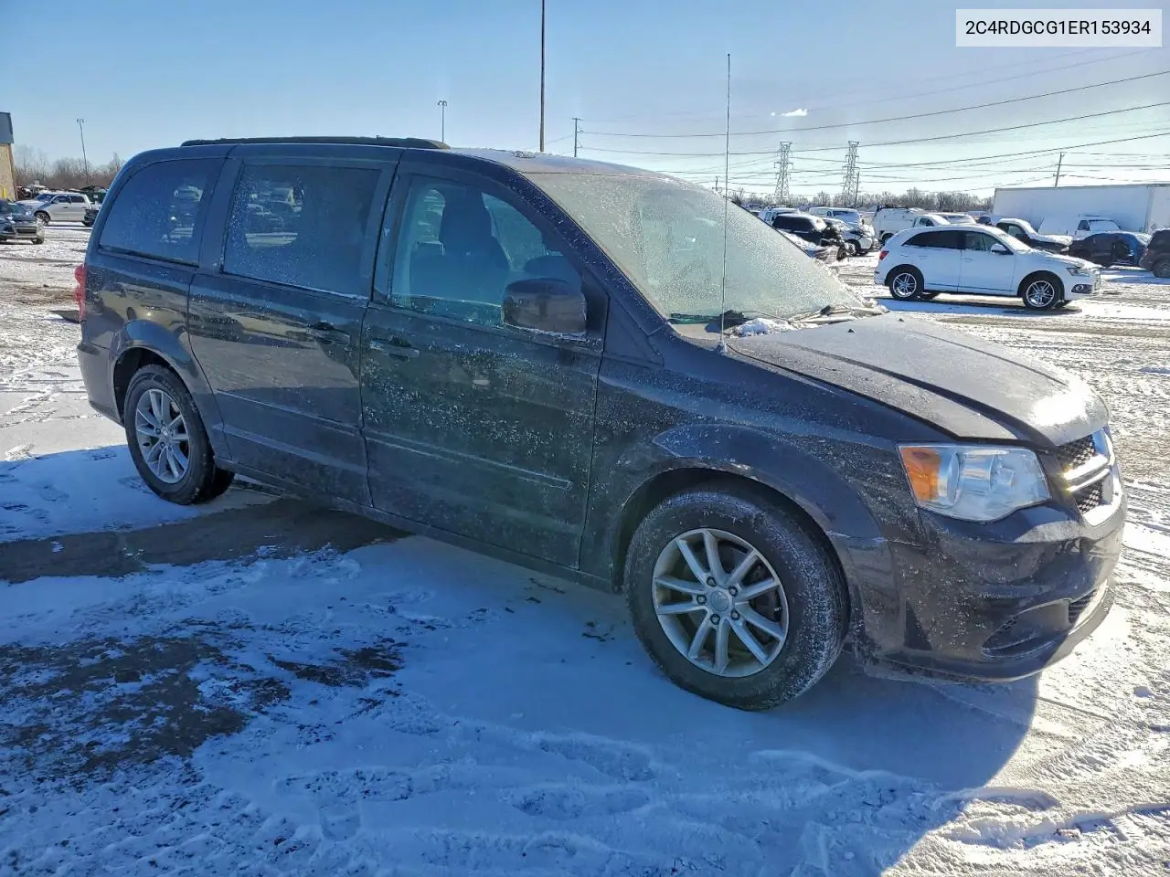 2C4RDGCG1ER153934 2014 Dodge Grand Caravan Sxt