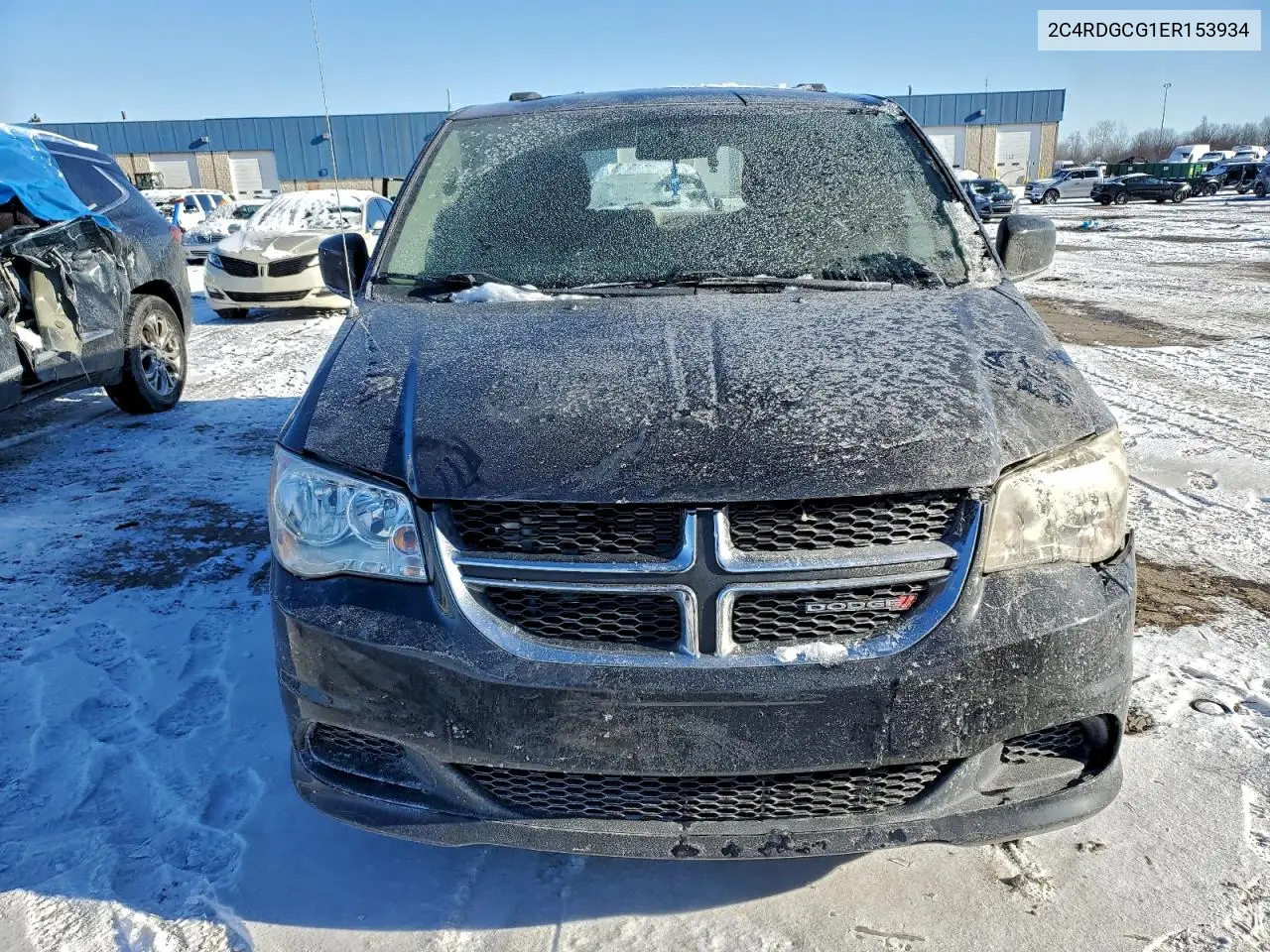 2C4RDGCG1ER153934 2014 Dodge Grand Caravan Sxt