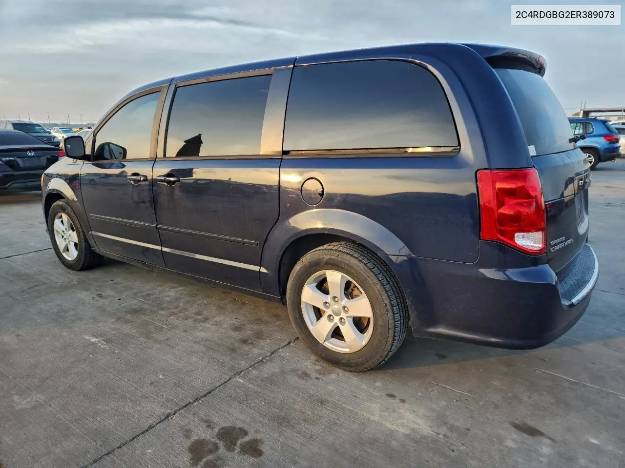 2C4RDGBG2ER389073 2014 Dodge Grand Caravan Se