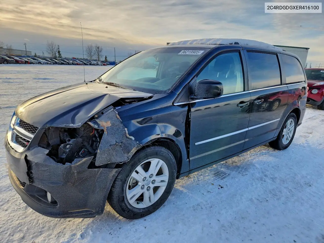 2C4RDGDGXER416100 2014 Dodge Grand Caravan Crew