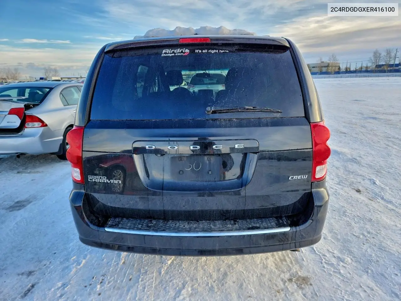 2C4RDGDGXER416100 2014 Dodge Grand Caravan Crew