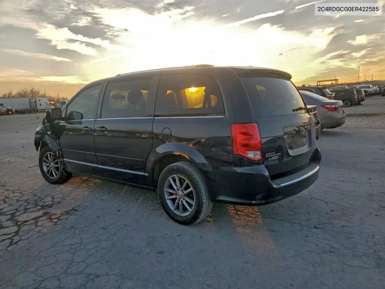 2C4RDGCG0ER422585 2014 Dodge Grand Caravan Sxt