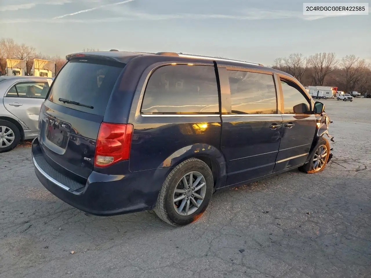 2C4RDGCG0ER422585 2014 Dodge Grand Caravan Sxt