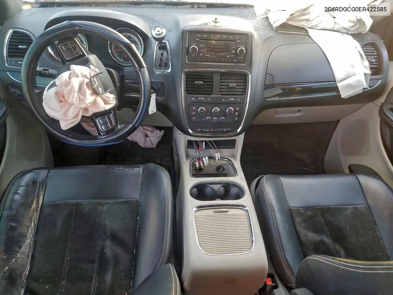 2C4RDGCG0ER422585 2014 Dodge Grand Caravan Sxt