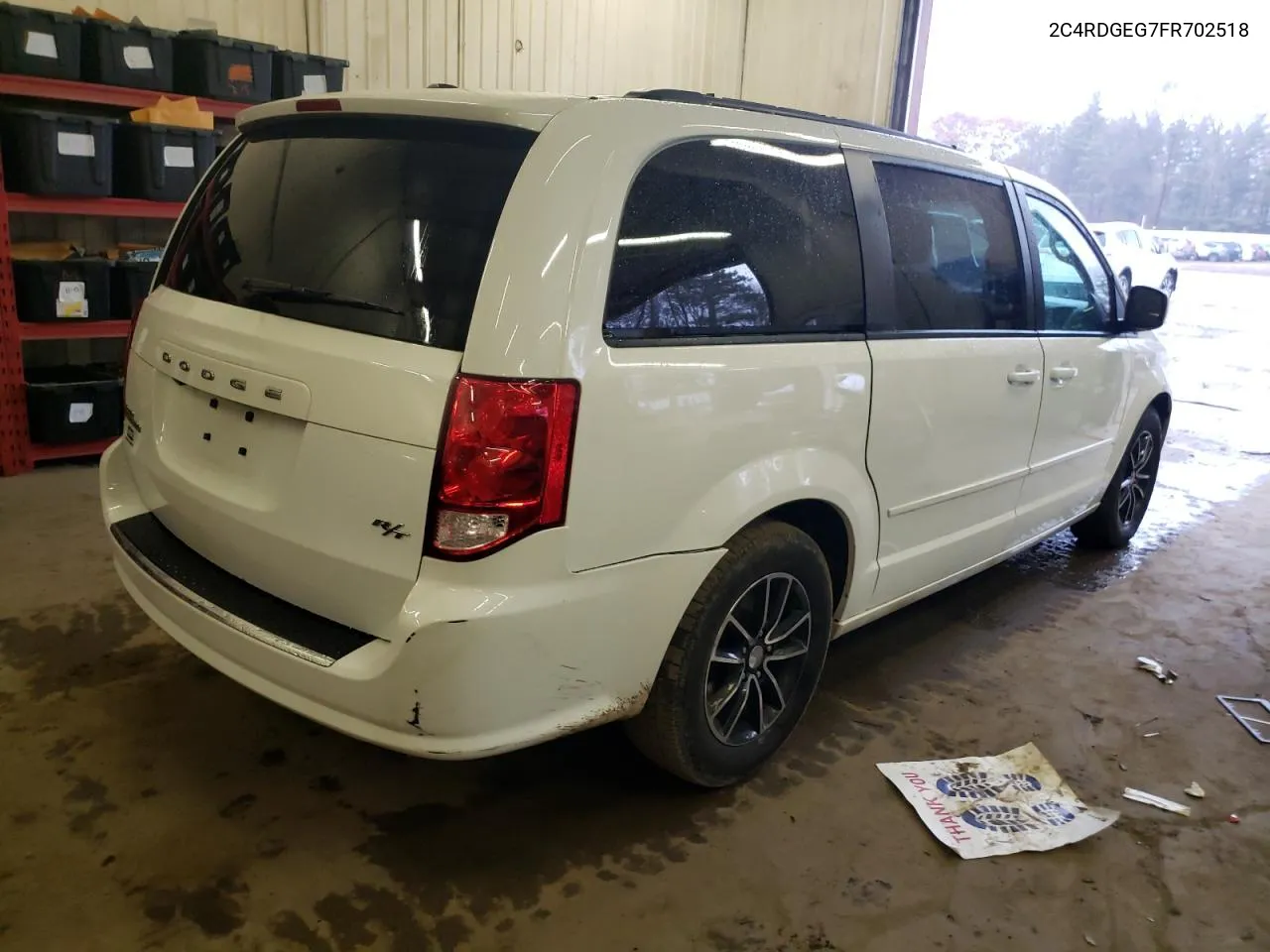 2C4RDGEG7FR702518 2015 Dodge Grand Caravan R/T