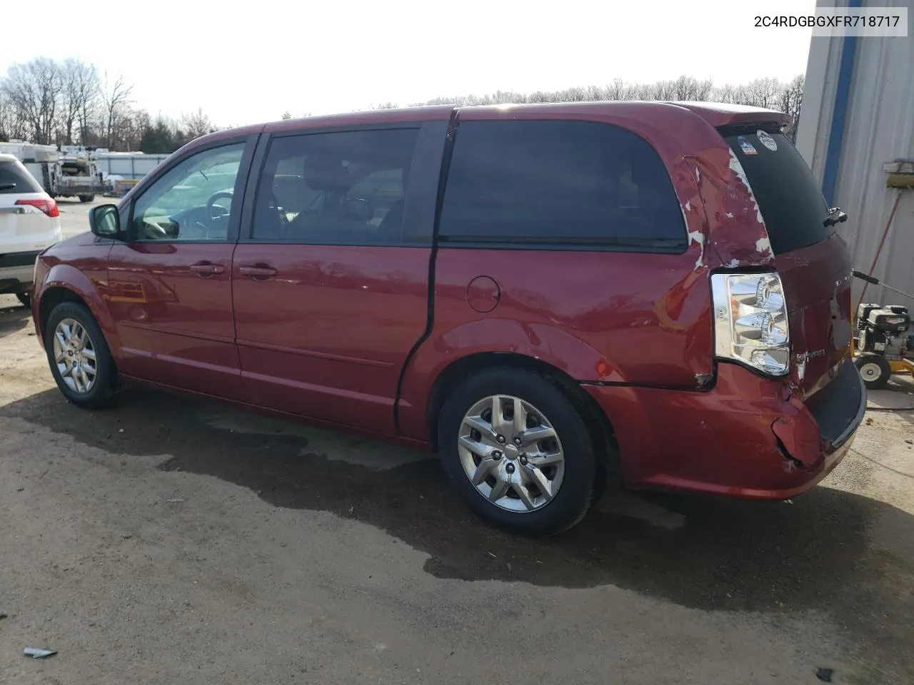 2C4RDGBGXFR718717 2015 Dodge Grand Caravan Se