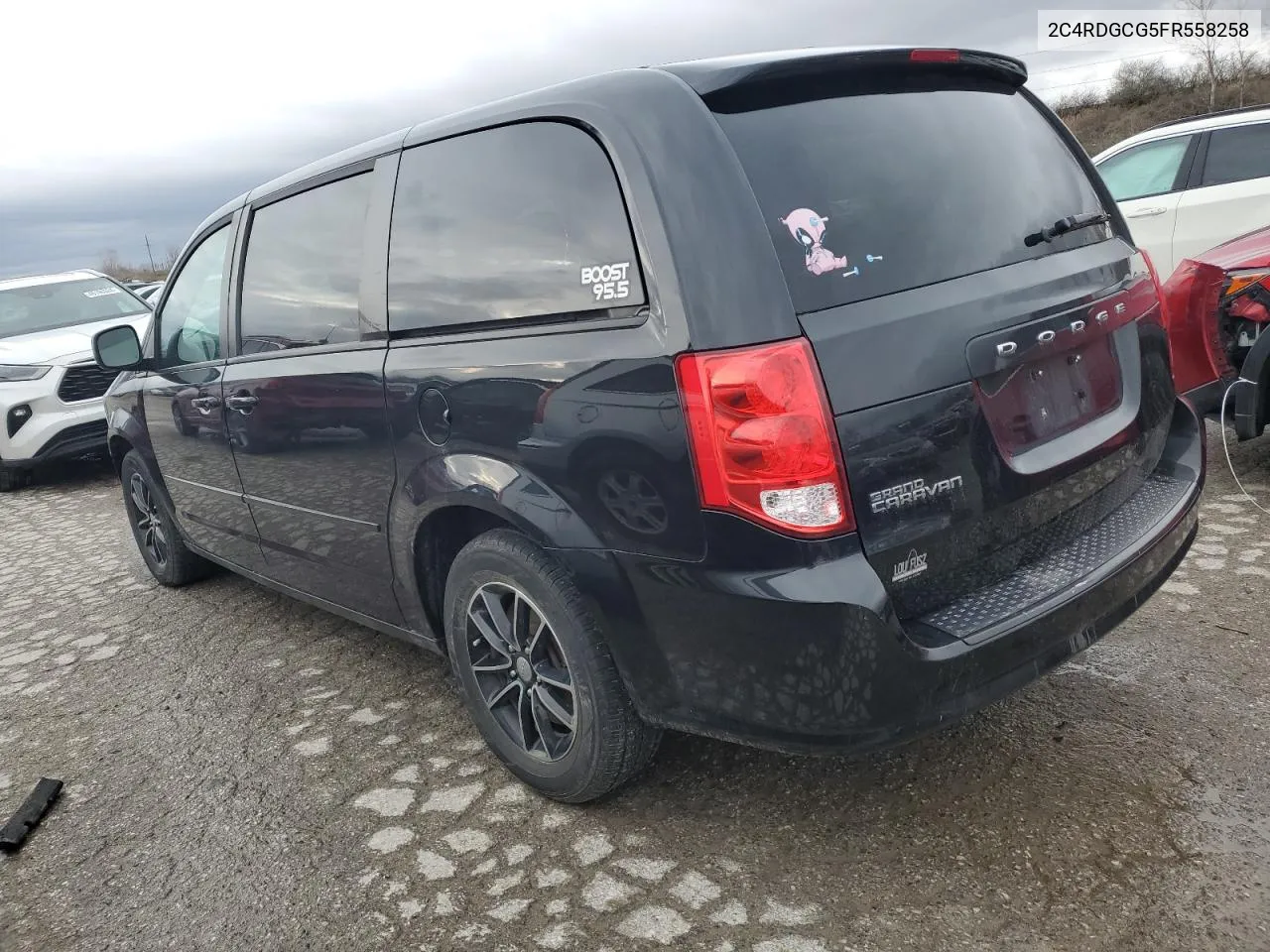 2C4RDGCG5FR558258 2015 Dodge Grand Caravan Sxt