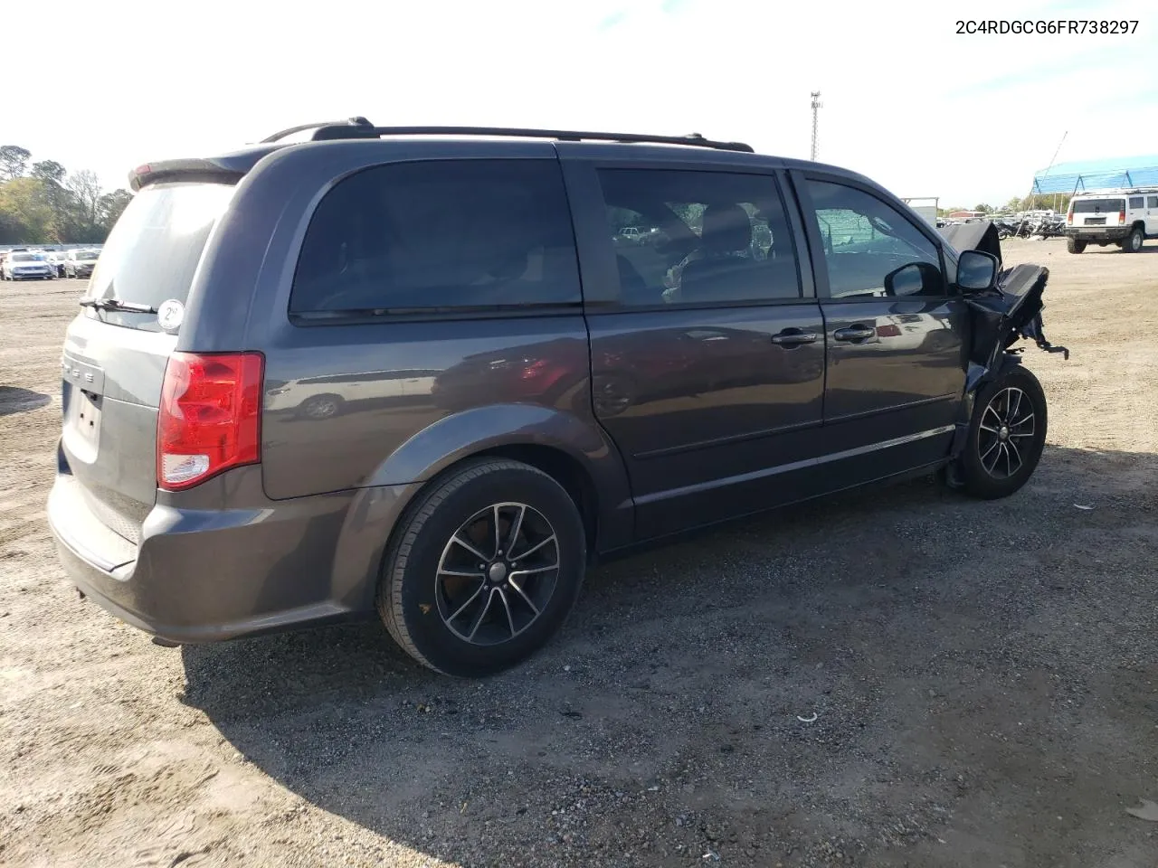 2015 Dodge Grand Caravan Sxt VIN: 2C4RDGCG6FR738297 Lot: 46357594