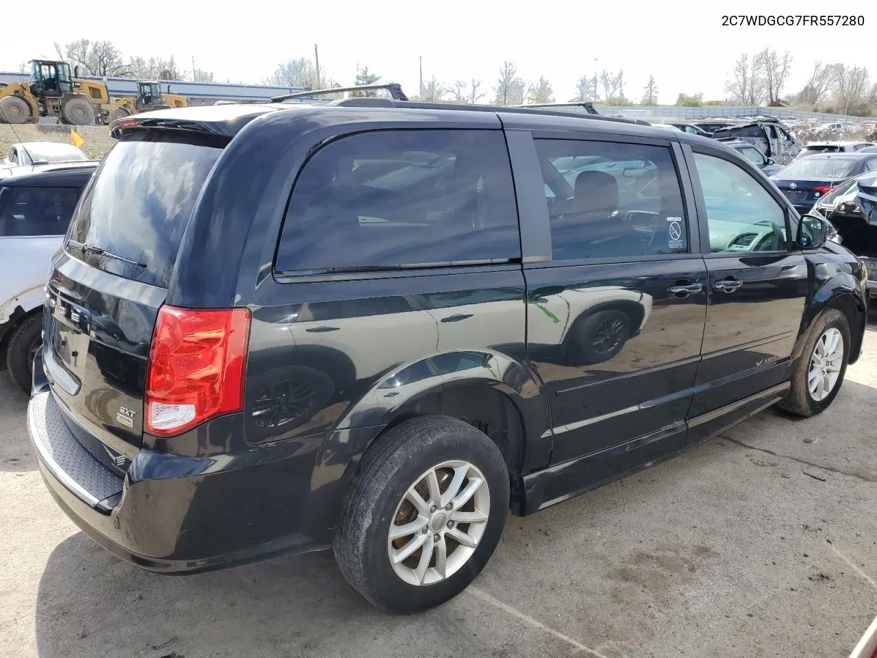 2C7WDGCG7FR557280 2015 Dodge Grand Caravan Sxt