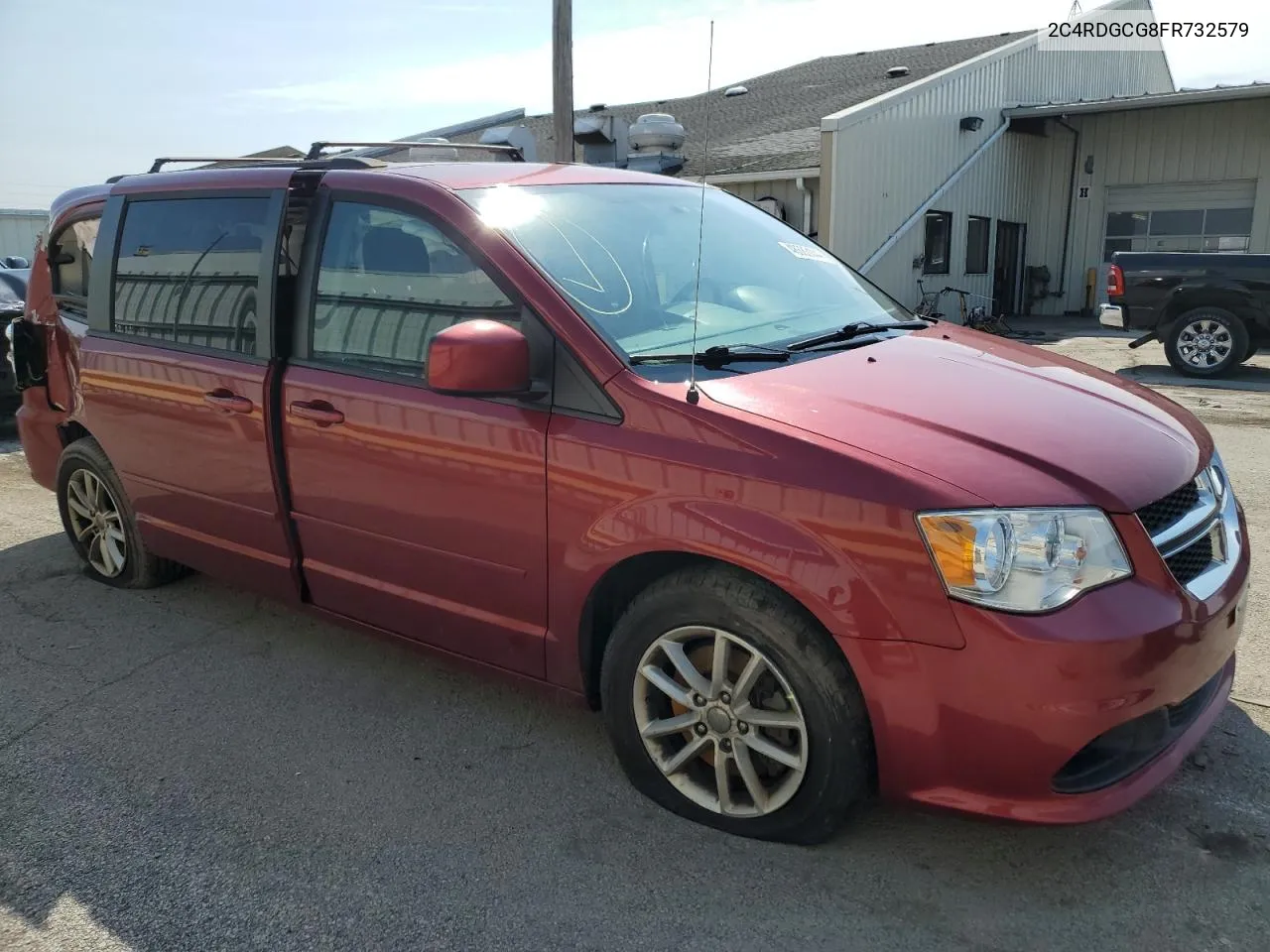 2C4RDGCG8FR732579 2015 Dodge Grand Caravan Sxt