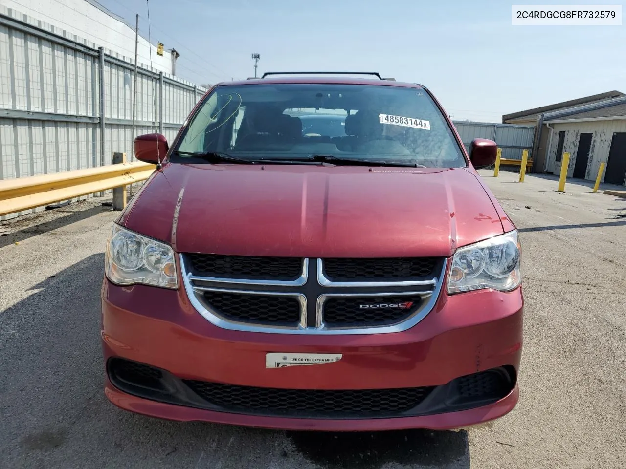 2C4RDGCG8FR732579 2015 Dodge Grand Caravan Sxt