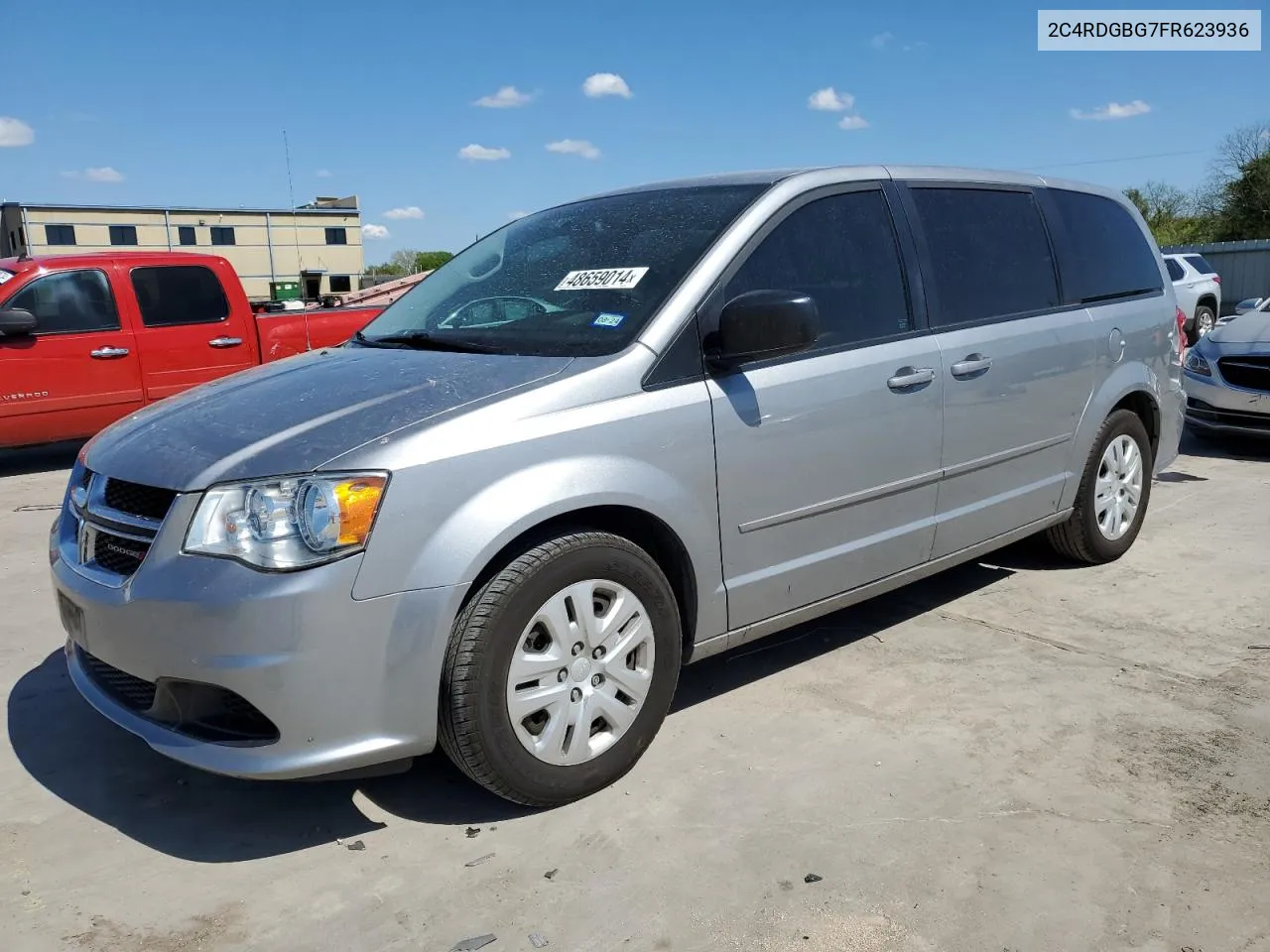 2C4RDGBG7FR623936 2015 Dodge Grand Caravan Se