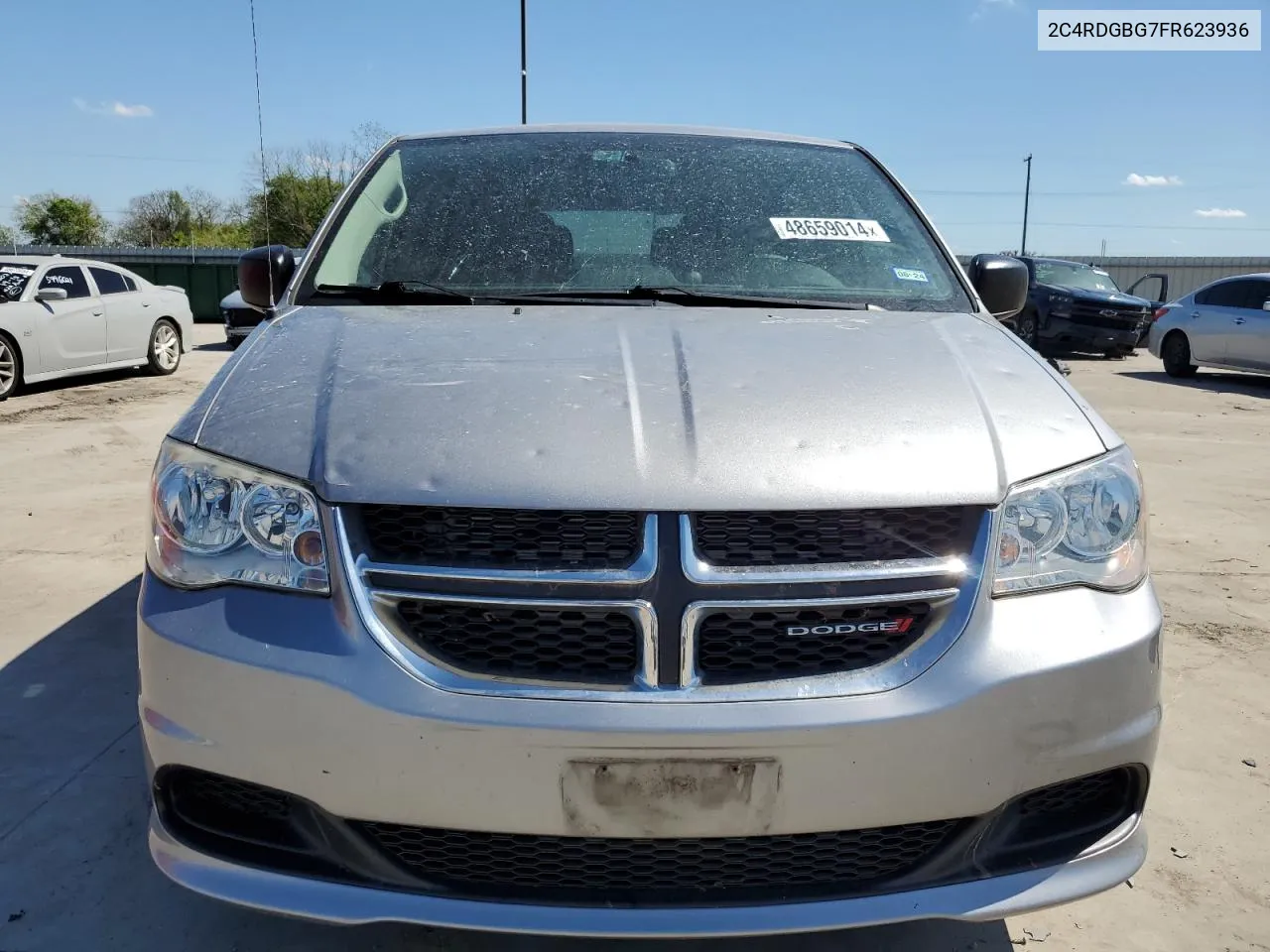 2015 Dodge Grand Caravan Se VIN: 2C4RDGBG7FR623936 Lot: 48659014