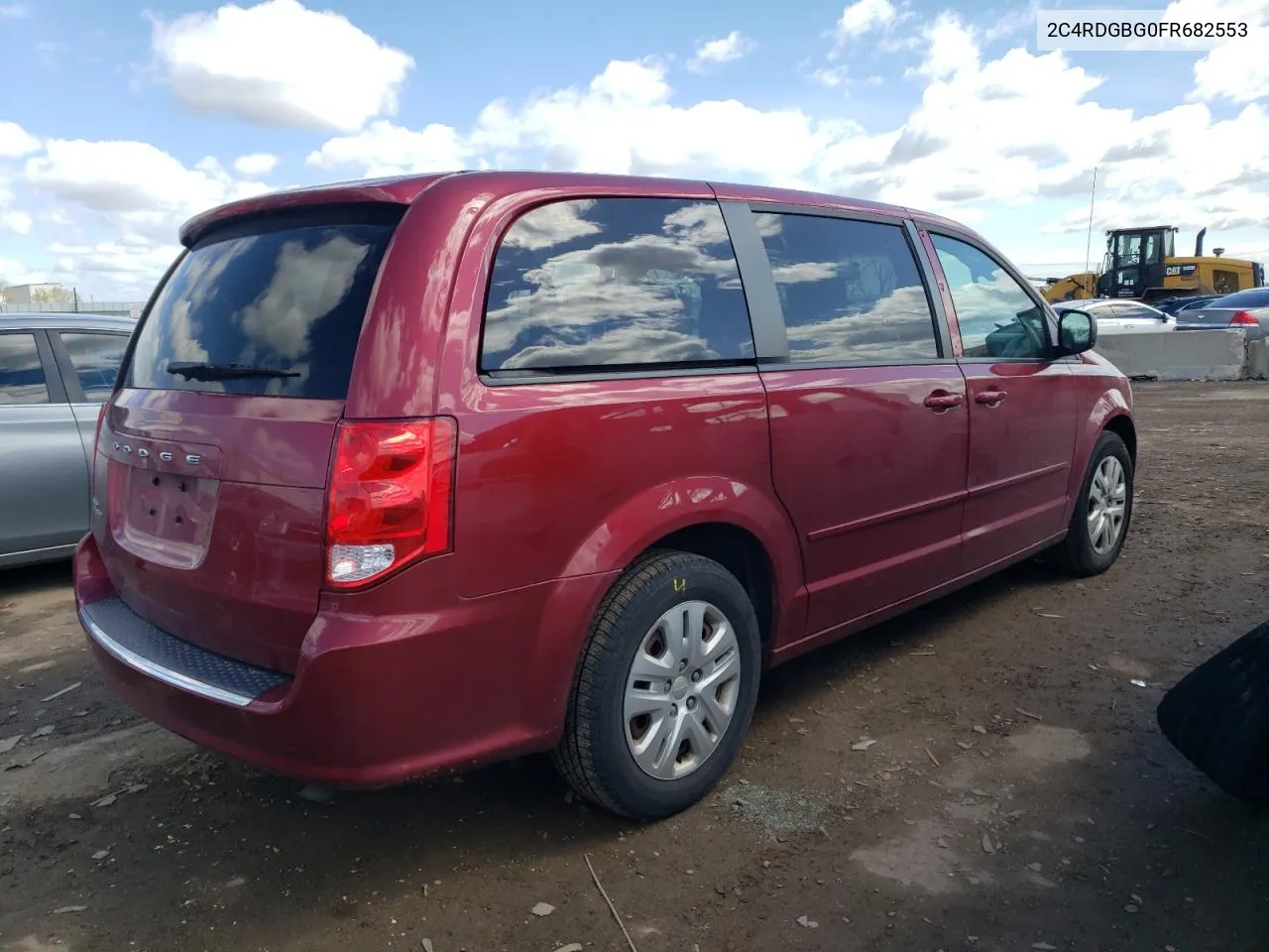 2C4RDGBG0FR682553 2015 Dodge Grand Caravan Se