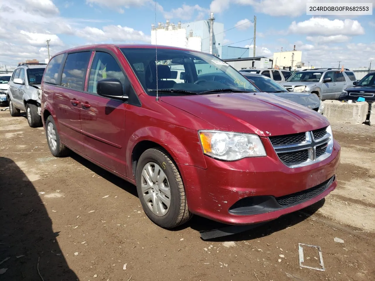 2015 Dodge Grand Caravan Se VIN: 2C4RDGBG0FR682553 Lot: 50670034