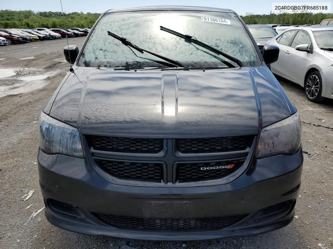 2C4RDGBG7FR685188 2015 Dodge Grand Caravan Se