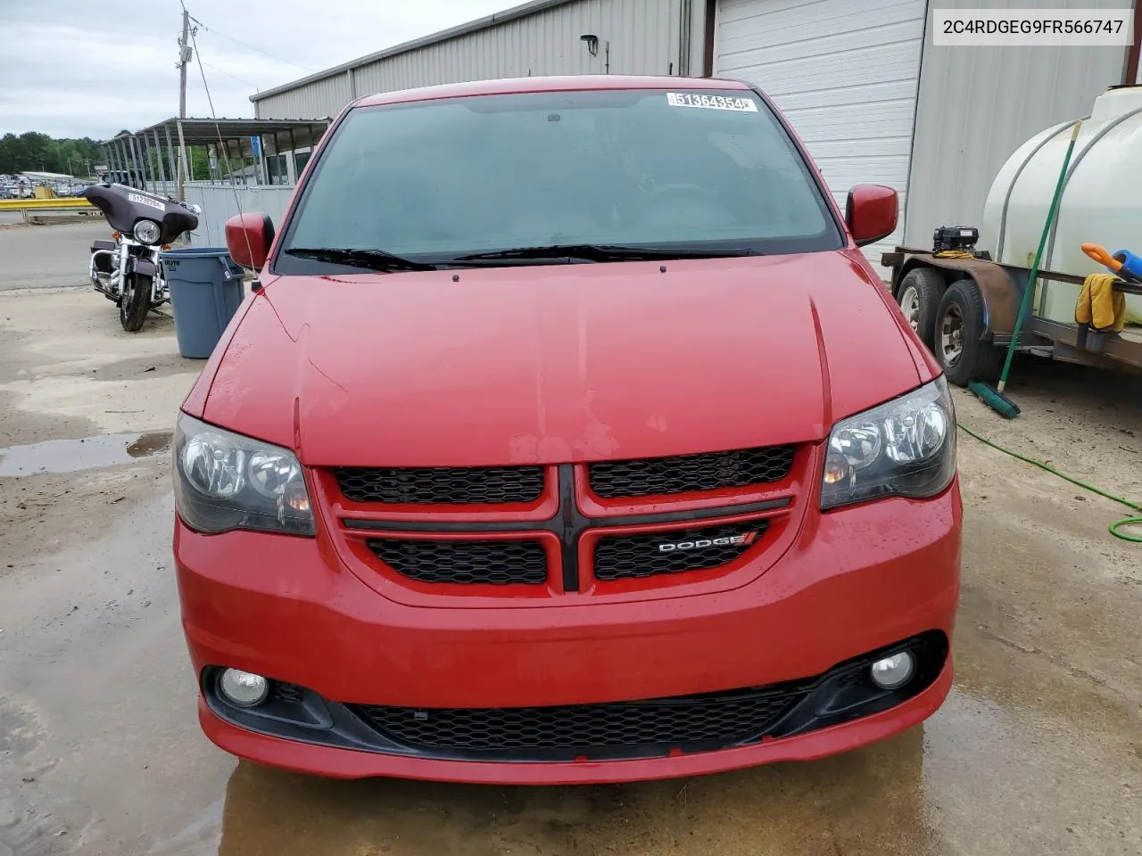 2015 Dodge Grand Caravan R/T VIN: 2C4RDGEG9FR566747 Lot: 51364354