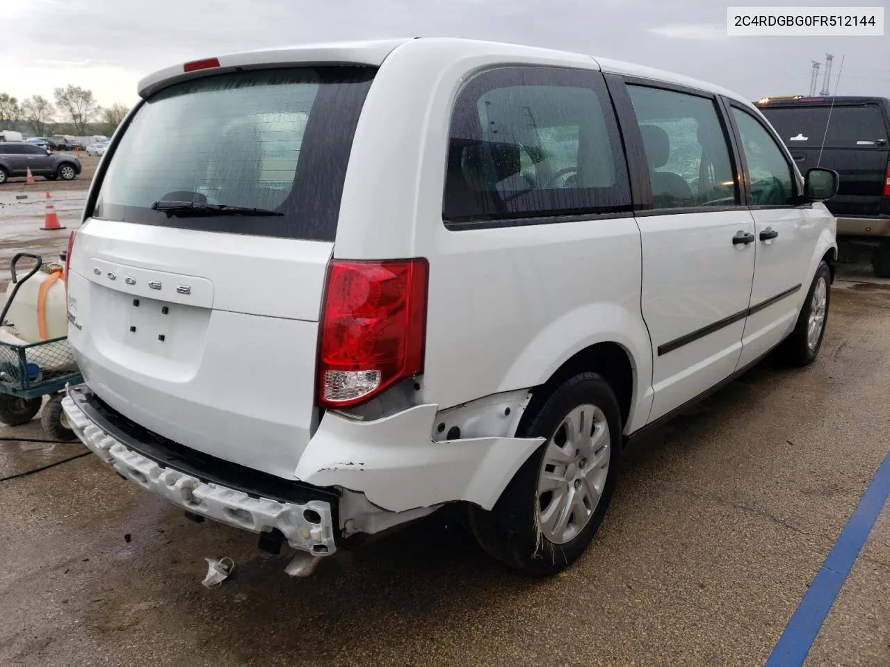 2C4RDGBG0FR512144 2015 Dodge Grand Caravan Se