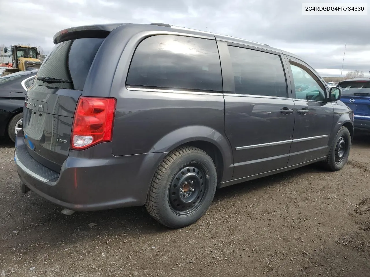 2015 Dodge Grand Caravan Crew VIN: 2C4RDGDG4FR734330 Lot: 52349984