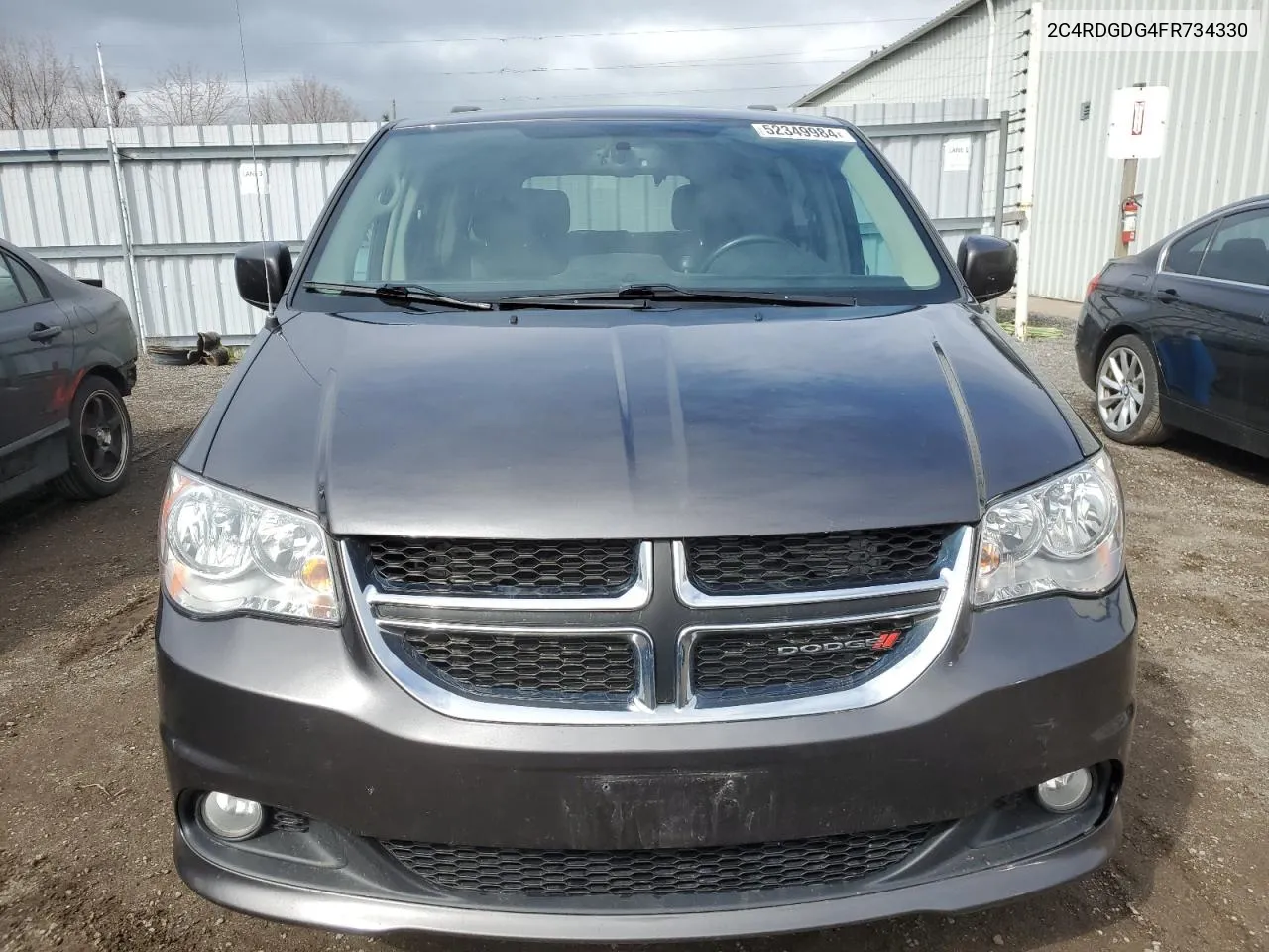 2015 Dodge Grand Caravan Crew VIN: 2C4RDGDG4FR734330 Lot: 52349984