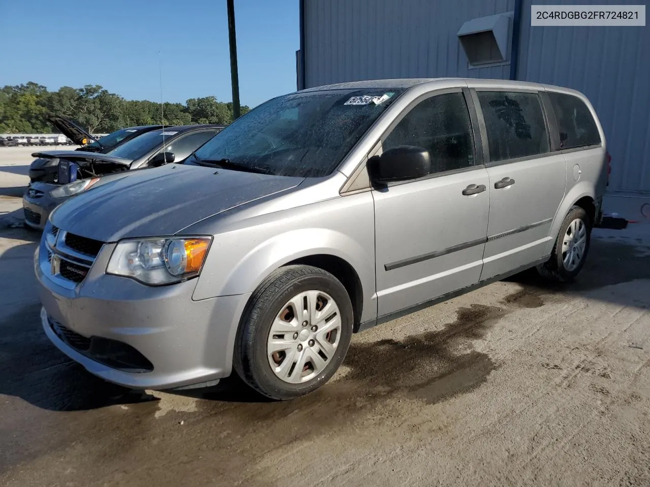 2C4RDGBG2FR724821 2015 Dodge Grand Caravan Se